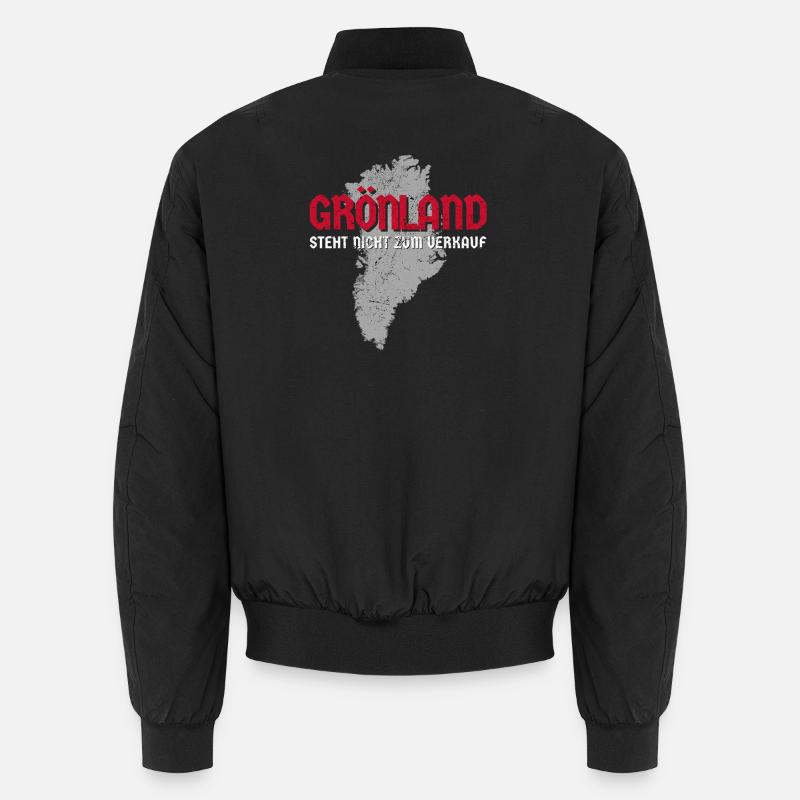 Groenland Non à vendre Bomber unisexe