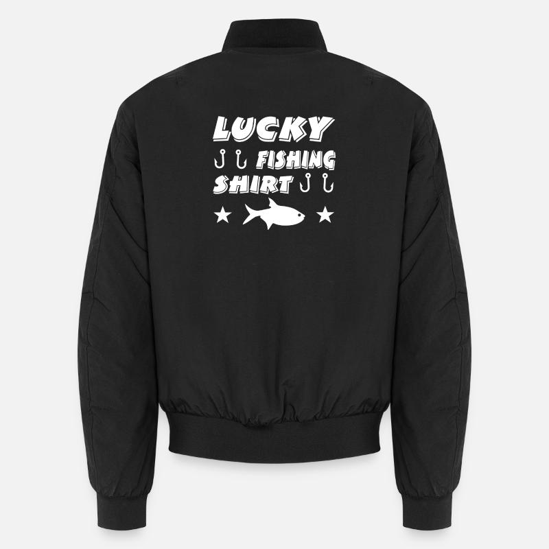 Angling Unisex Bomber Jacket