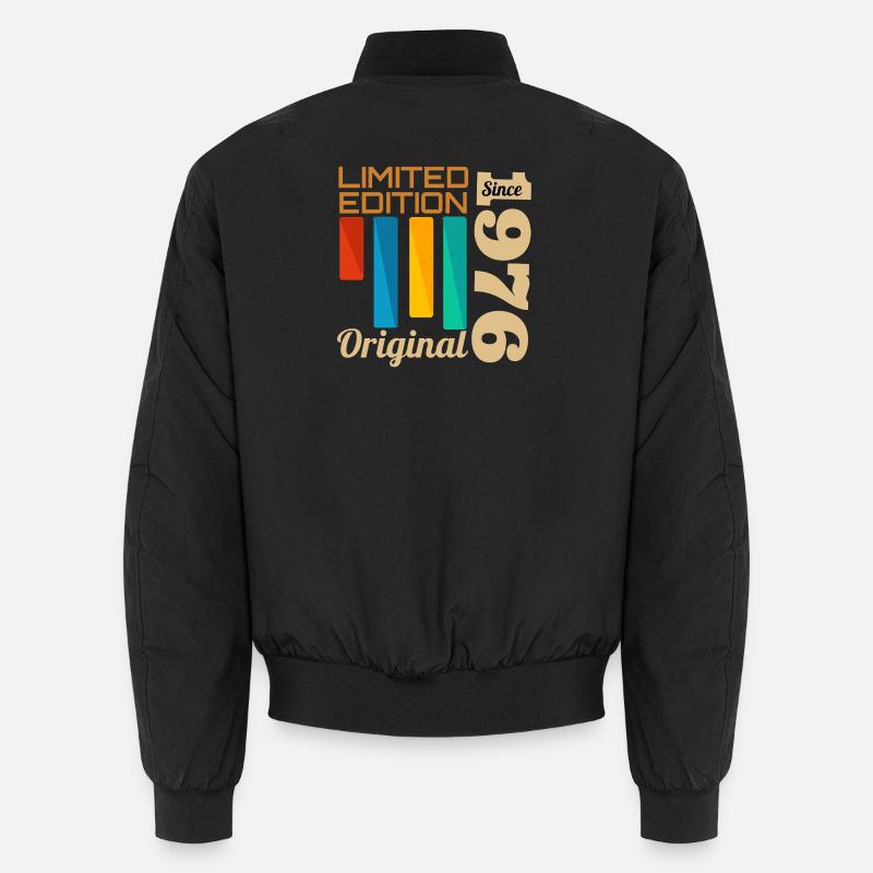 Limitierte Originalausgabe 1976 Jubiläum Unisex Bomberjacke