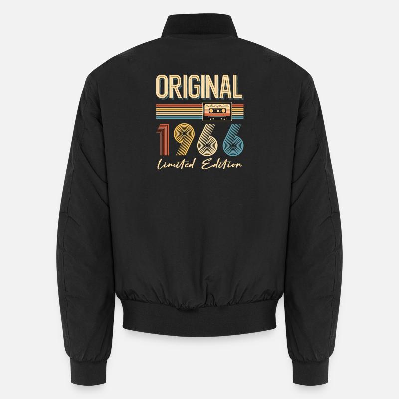Original 60 Year Anniversary 1966 Party Gift Unisex Bomber Jacket