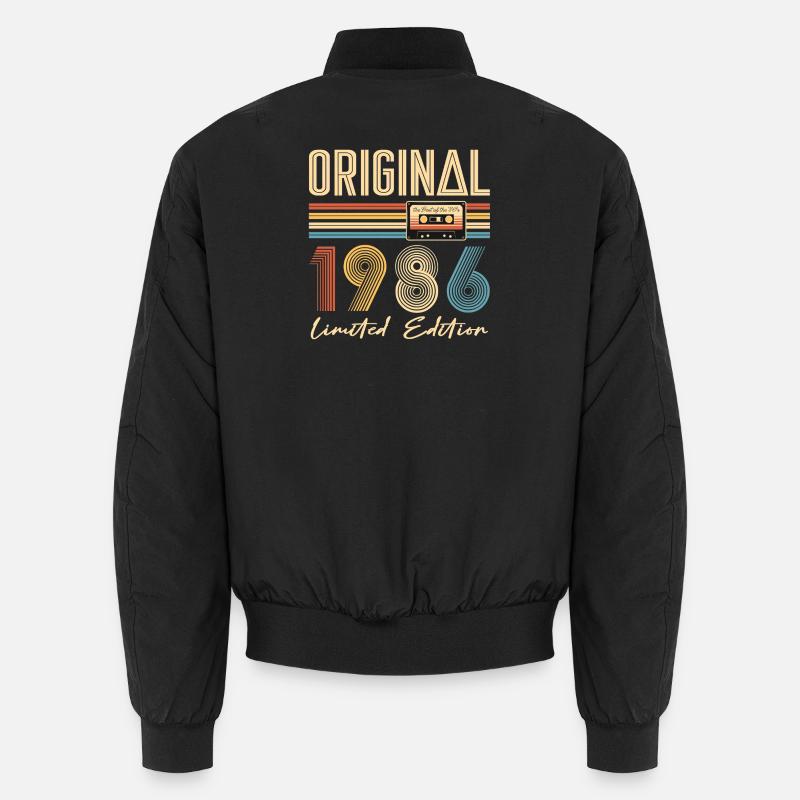 40e anniversaire 40e anniversaire Original 1986 Bomber unisexe