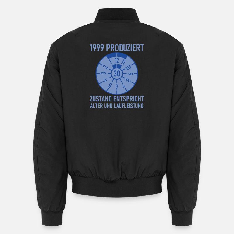 1999 Geboren 30. Geburtstag Auto Tuning Unisex Bomberjacke