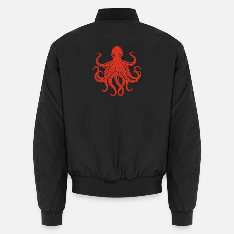 Octopus Unisex Bomber Jacket