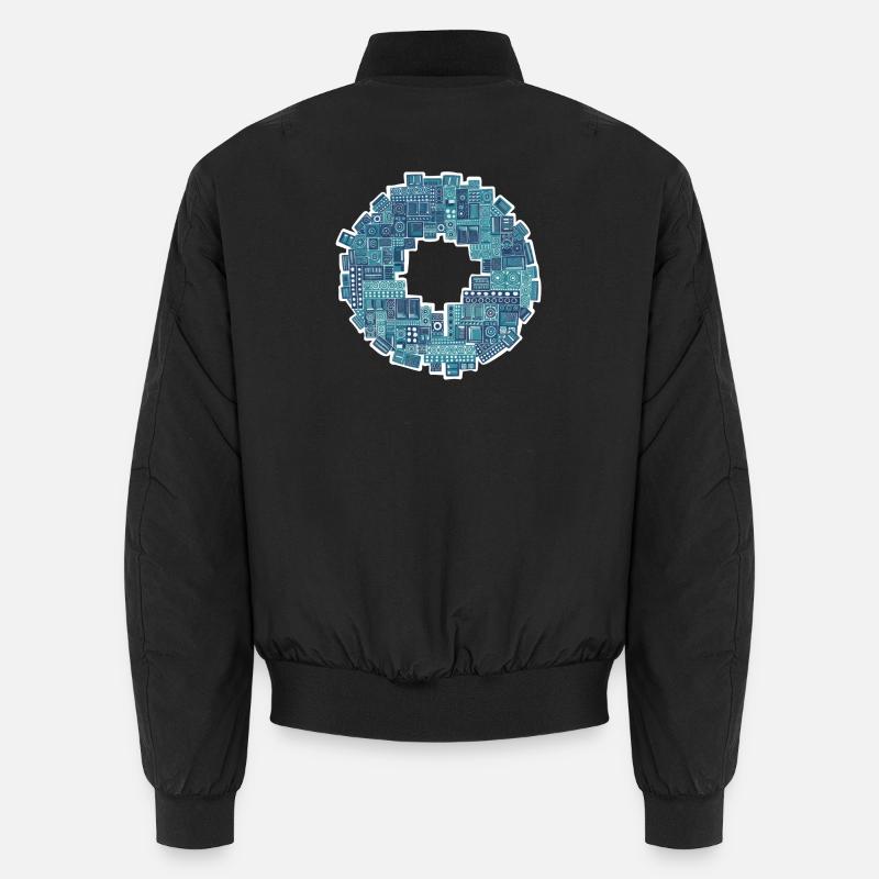 Sound System Reggae - Unisex Bomber Jacket - black