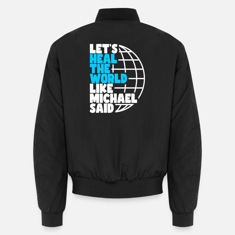 Guérir le monde Bomber unisexe
