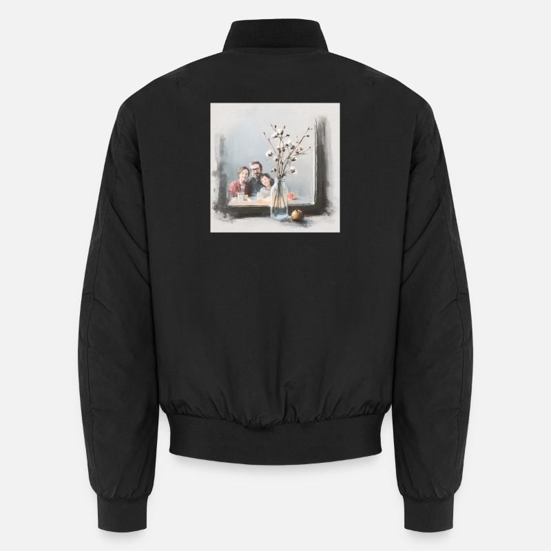 Family breakfast Unisex Bomber Jacket