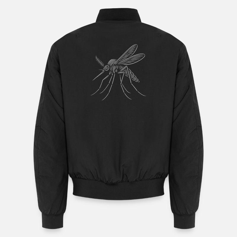 Mosquito, Mosquito - Unisex Bomber Jacket - black