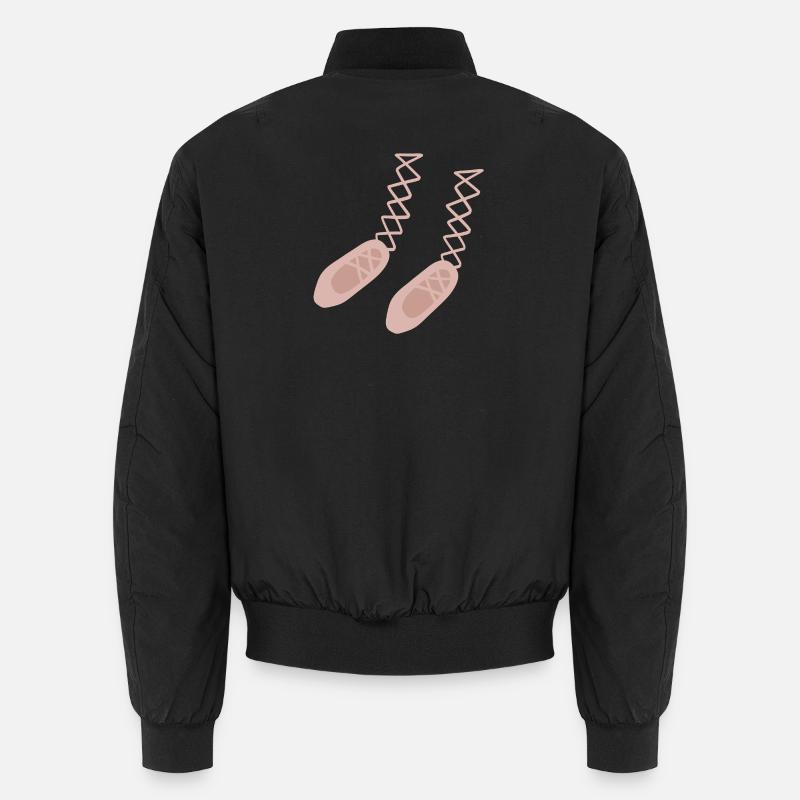 Pantoufles de ballet - Bomber unisexe - noir