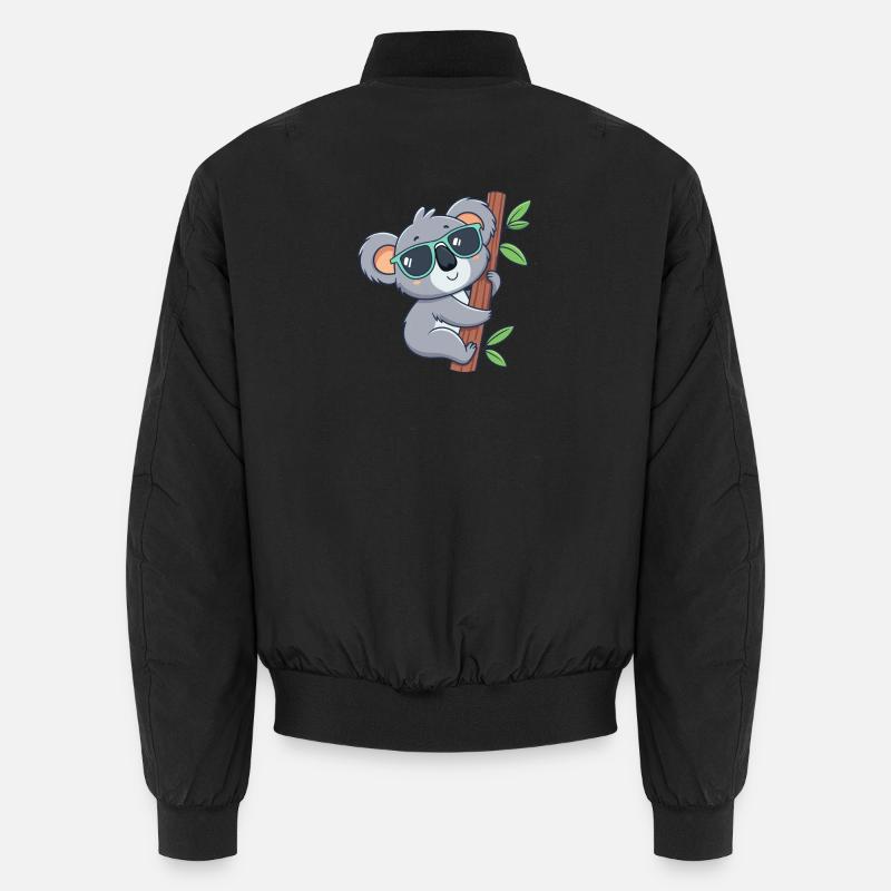 Koala Trendy Sunglasses Unisex Bomber Jacket