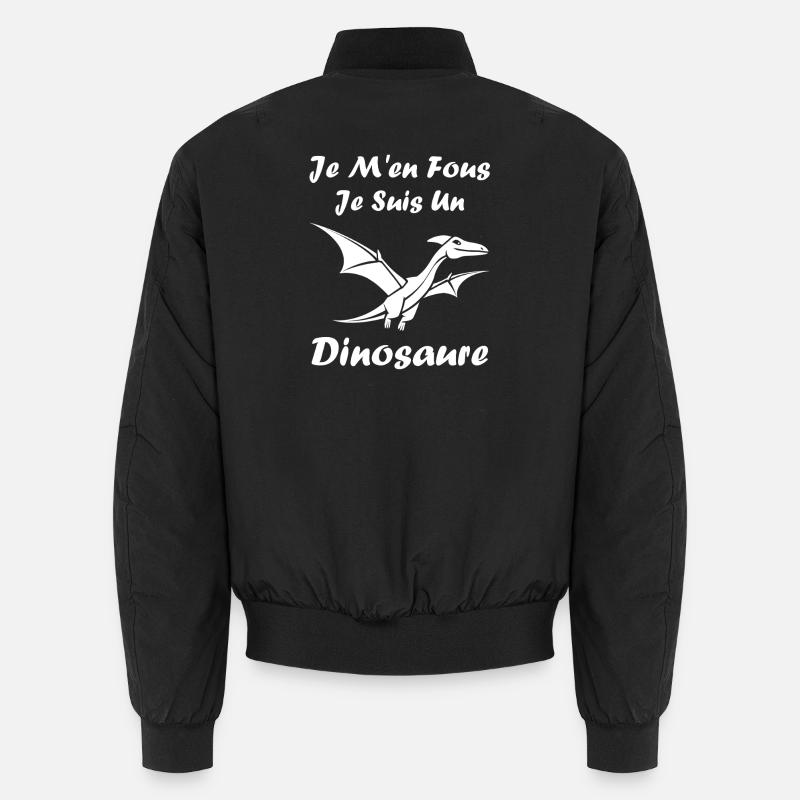 Luftdinosaurier-Haltung - Unisex Bomberjacke - Schwarz