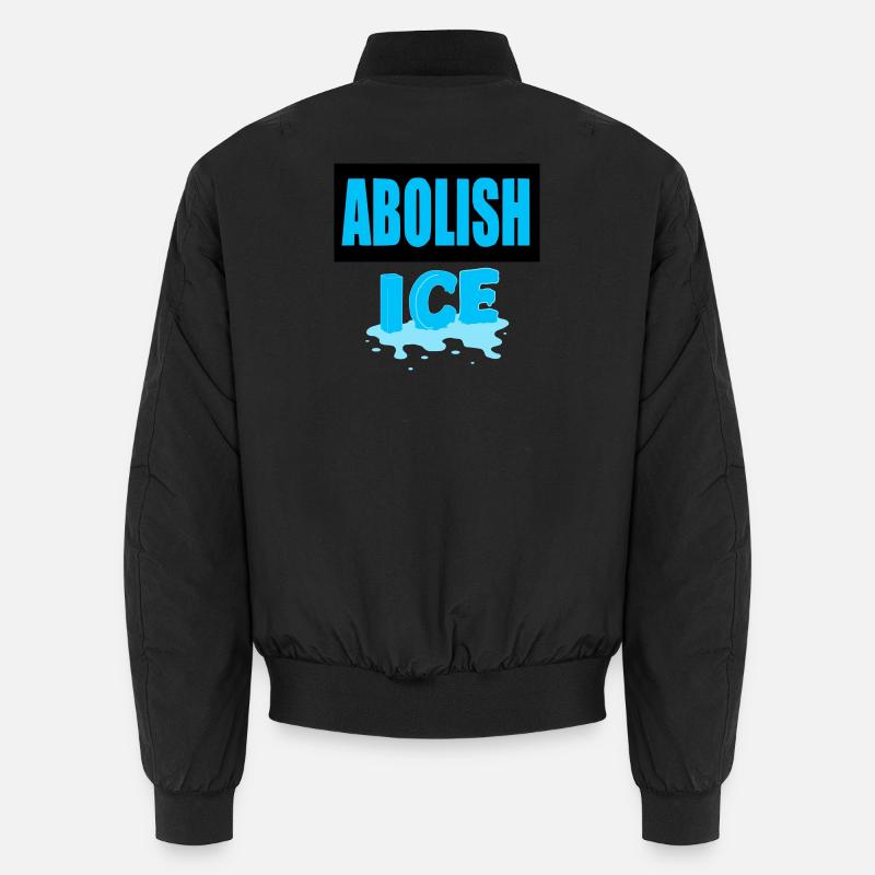 I.C.E. abschaffen: - Unisex Bomberjacke - Schwarz