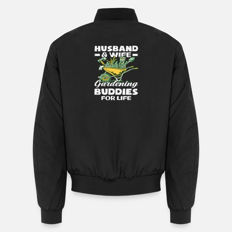 Ehemann Ehefrau Pflanzenliebhaber Pflanzen Gärtner Unisex Bomberjacke