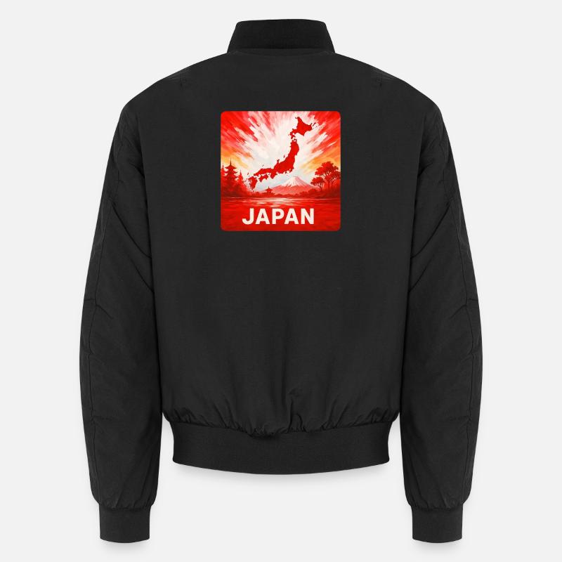 Conception de voyage au Japon Bomber unisexe