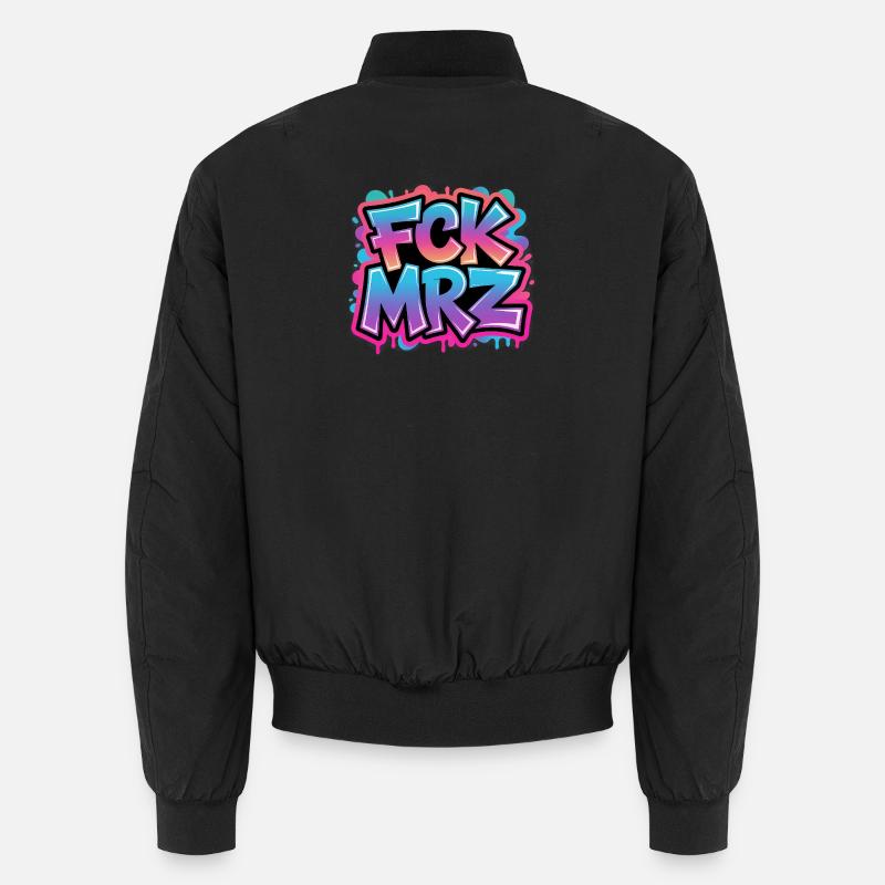 FCK MAR - Anti CDU Meme - Unisex Bomber Jacket - black