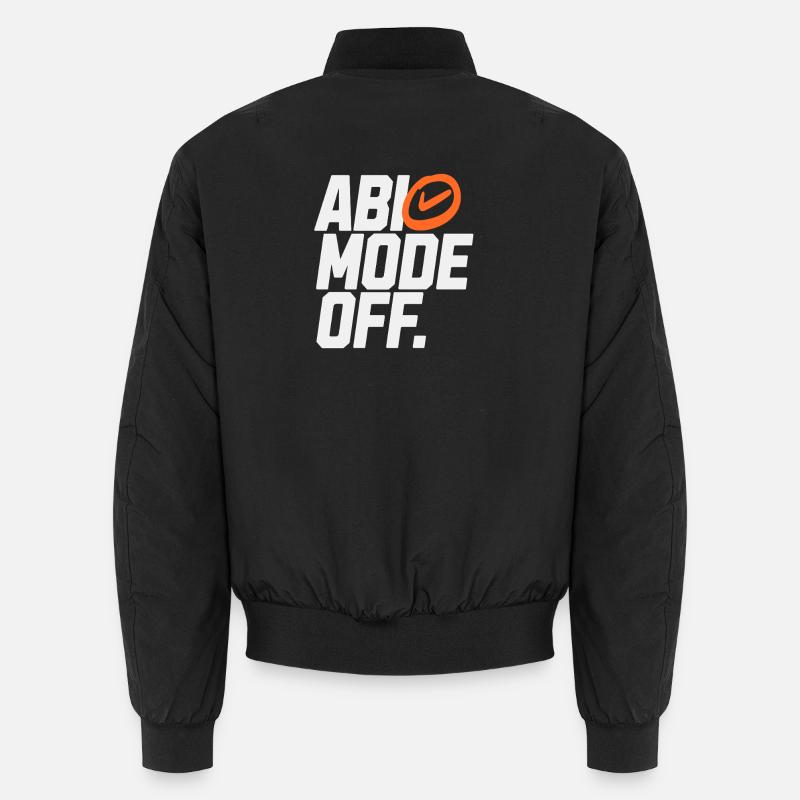 Mode Abio désactivé - Bomber unisexe - noir