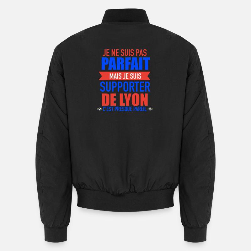 Lyon Foot Lyonnais Supporter Gift Unisex Bomber Jacket