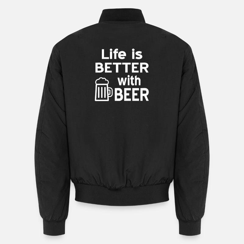 Bier Unisex Bomberjacke