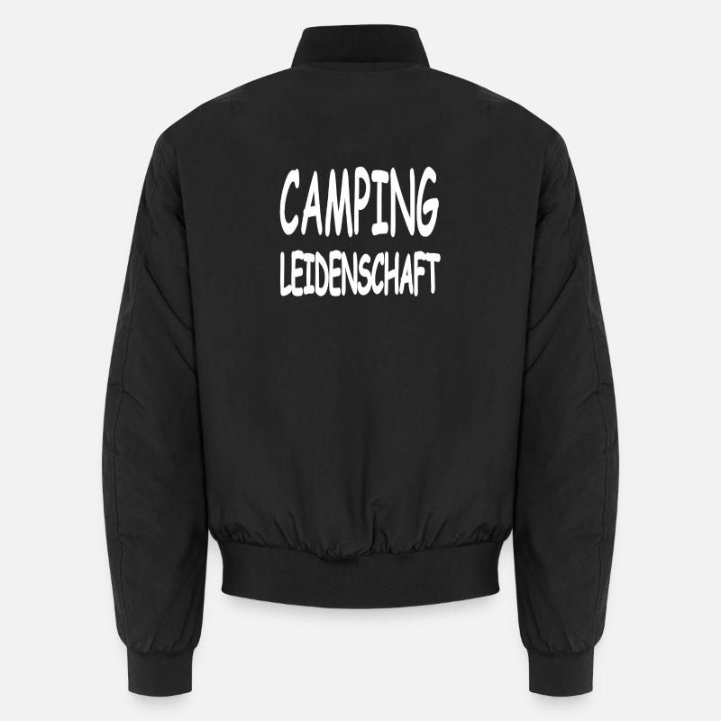 Camping - Bomber unisexe - noir