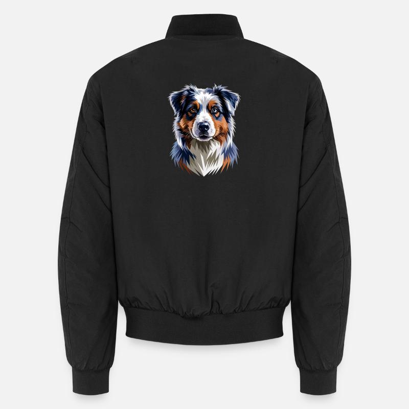 Australian Shepherd Hunde Liebhaber Süßer Aussie Unisex Bomberjacke