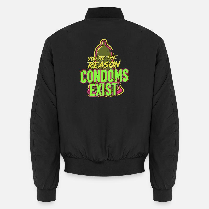 you_are - Unisex Bomber Jacket - black