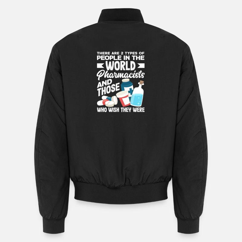 Stolzer Apotheker Pharmazietechniker Unisex Bomberjacke