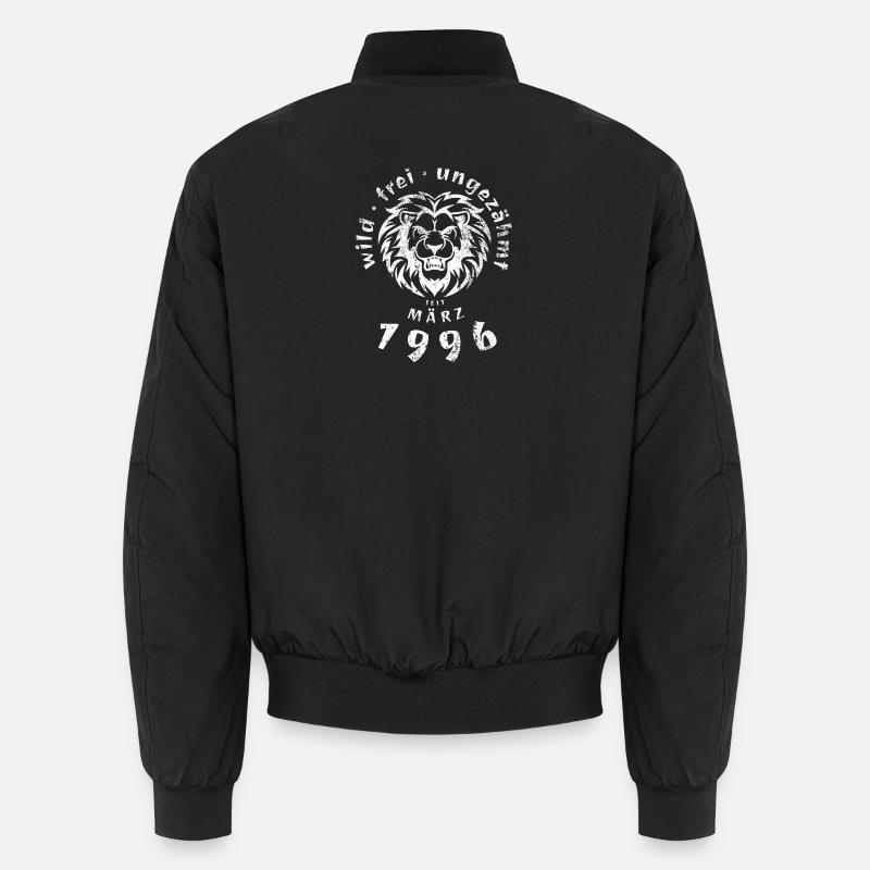 30e anniversaire Sauvage, libre et indompté depuis 03/1996 Bomber unisexe