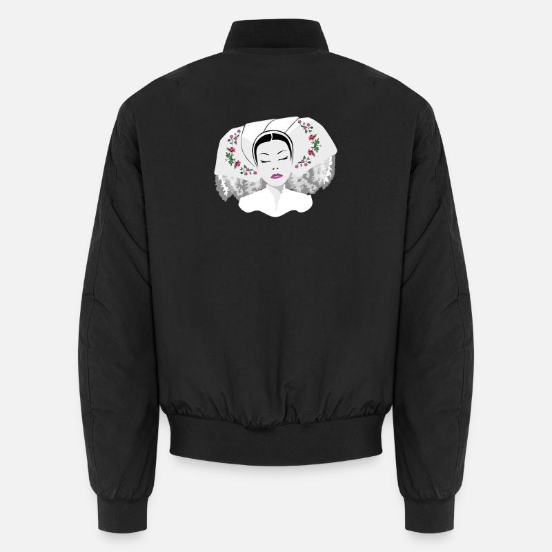 DELNJOSERBOWKA - dark - Unisex Bomberjacke - Schwarz