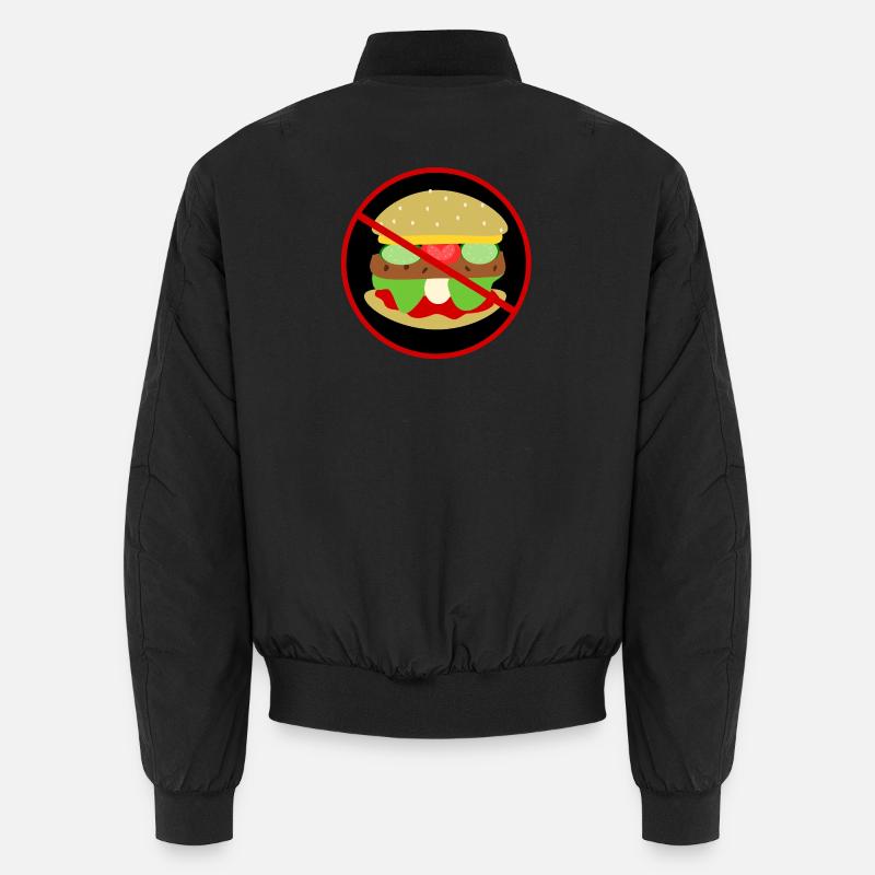 No_fast_food_please Bomber unisexe
