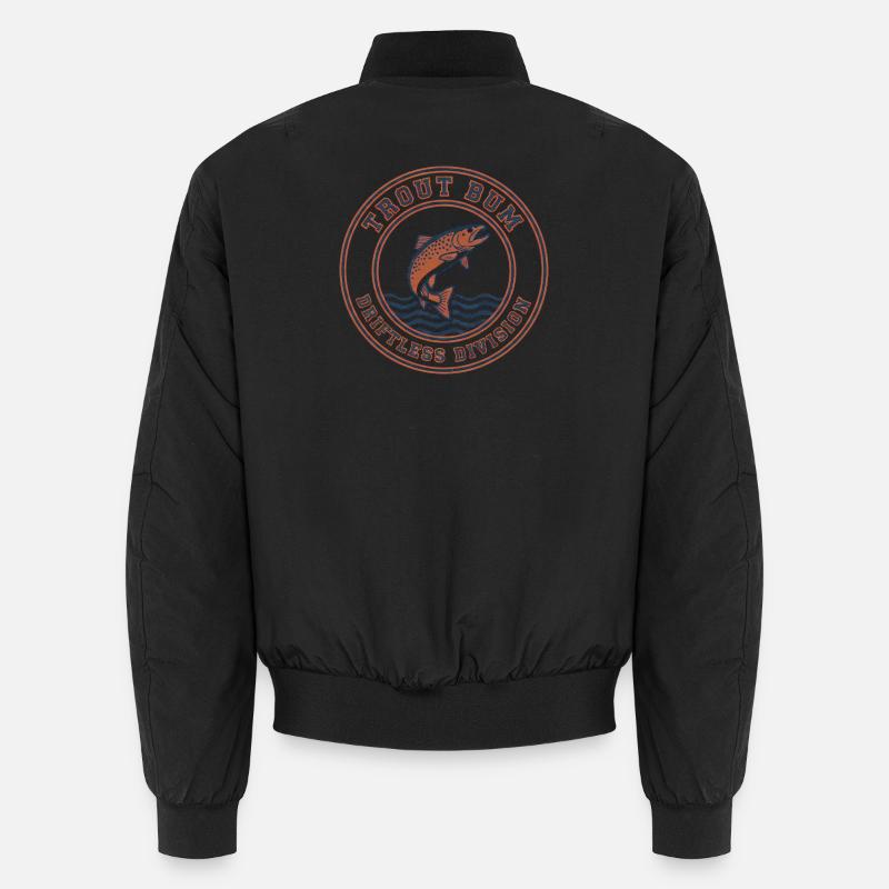 Trout Bum Driftless Division Unisex Bomberjacke