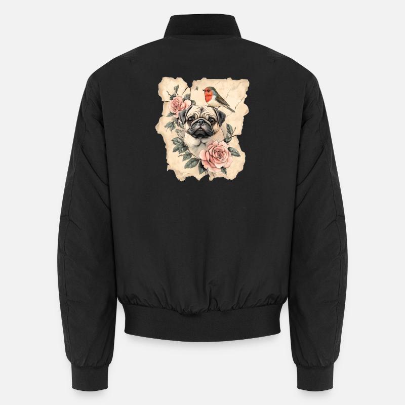 Carlin et oiseau Bomber unisexe