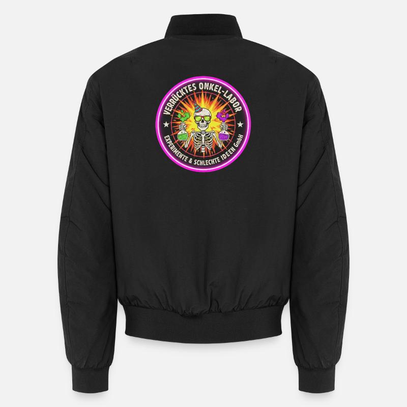 Verrücktes Onkel-Labor - Experimente & Ideen Unisex Bomberjacke