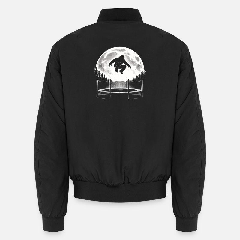 Bigfoot sur trampoline Bomber unisexe
