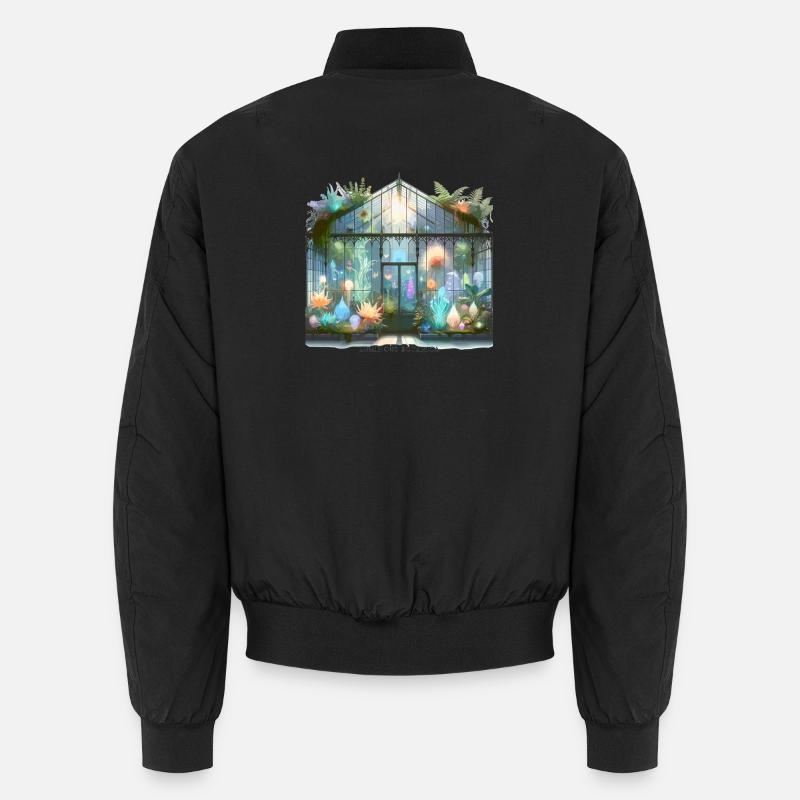 Luminous Botanica Gewächshaus Unisex Bomberjacke