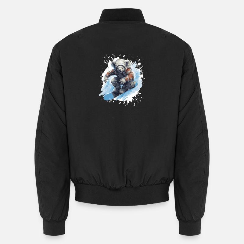Koala Snowboard Bomber unisexe