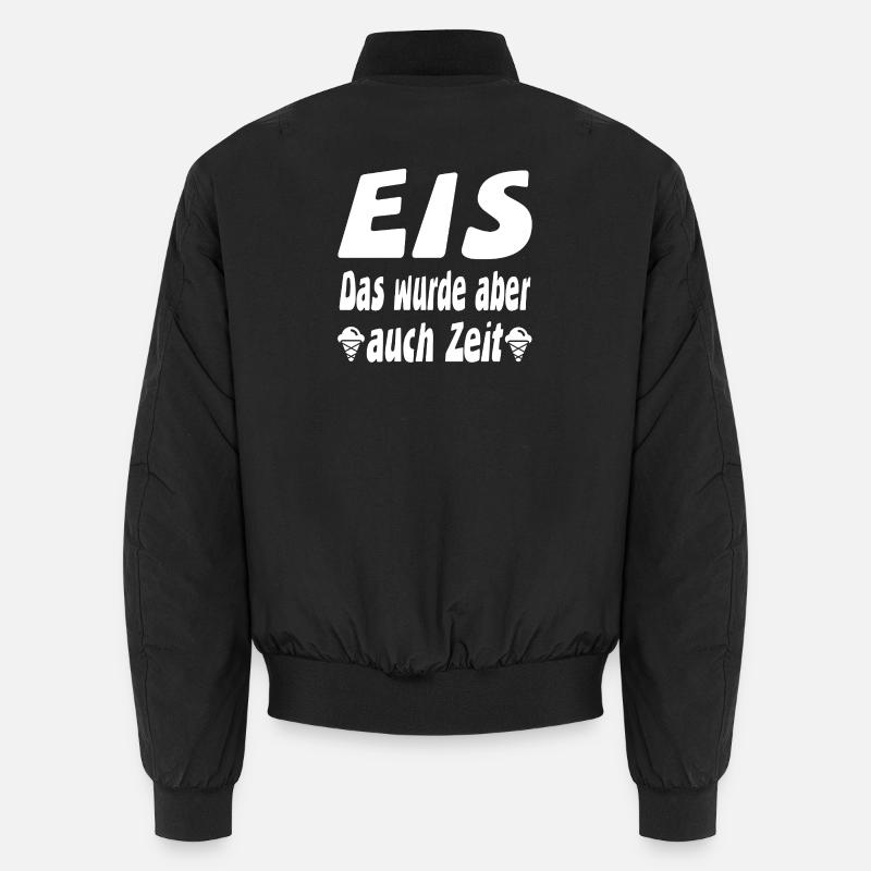 Eis - Unisex Bomber Jacket - black