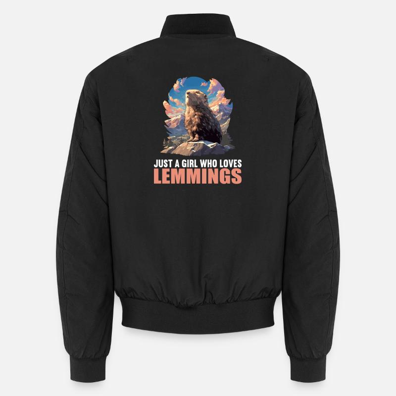 Lemmings Lemming Unisex Bomber Jacket