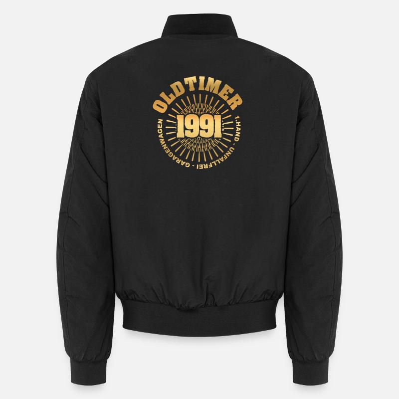 1991 - Bomber unisexe - noir