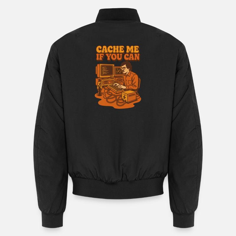 Mets-moi en cache si tu peux | Codage Humour Bomber unisexe