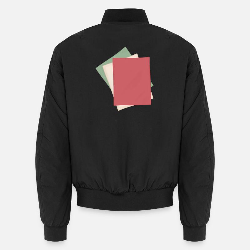 Pastellpapier Stapel Unisex Bomberjacke