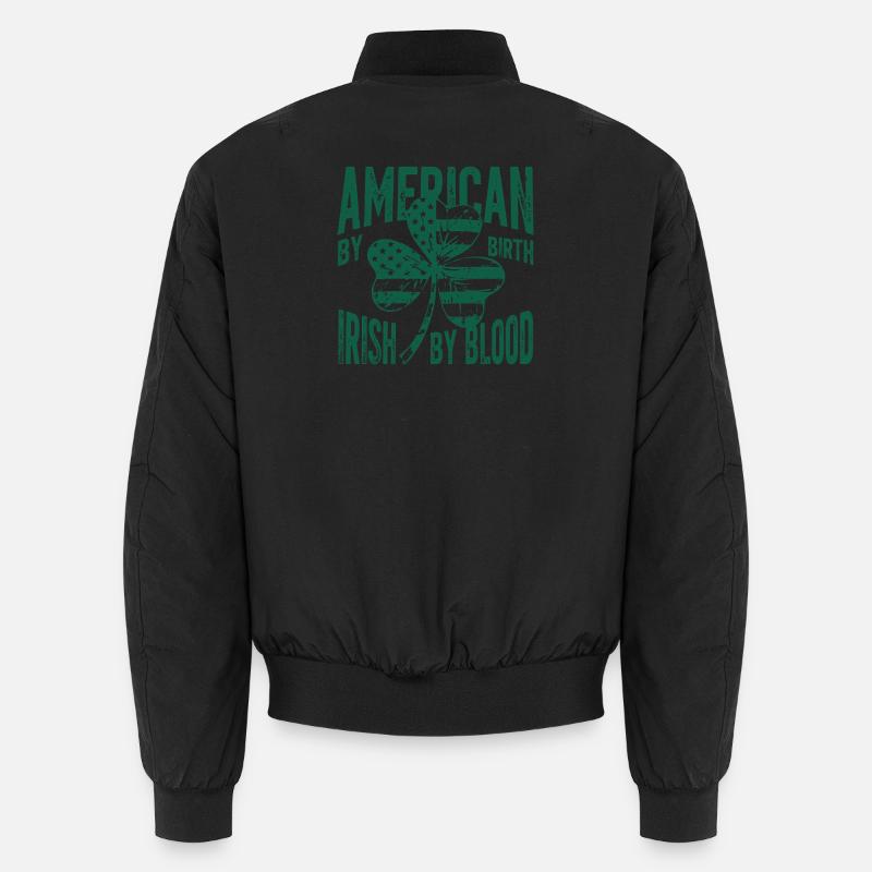 Irisch-Amerikanischer Wurzeltee Unisex Bomberjacke