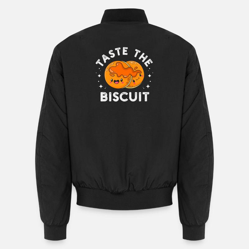 Taste the Biscuit Duo Unisex Bomber Jacket