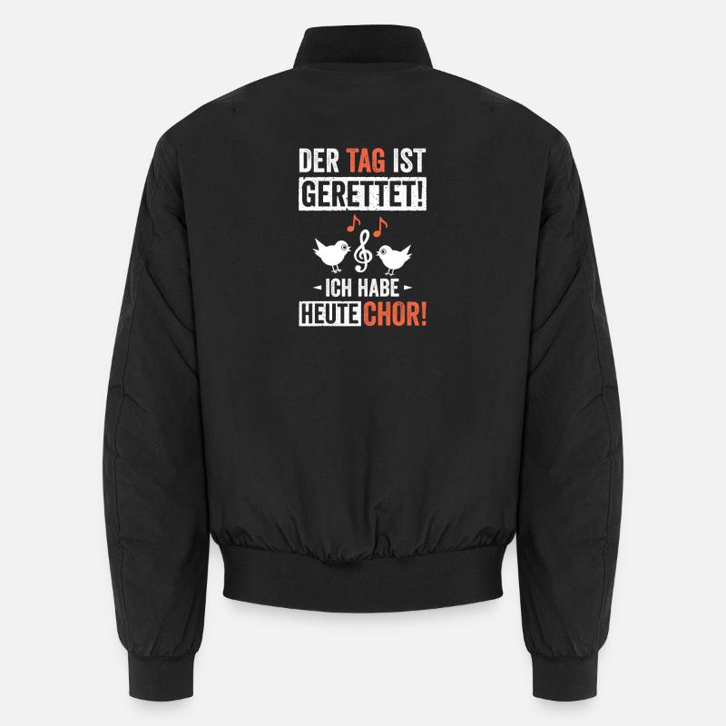The Day Is Saved Chorus Unisex Bomber Jacket