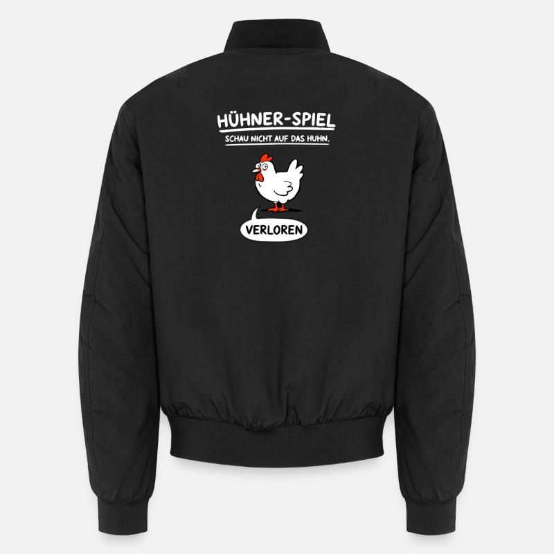 Jeu du poulet : ne regarde pas le poulet perdu Bomber unisexe