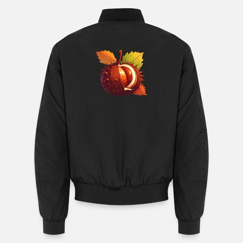 Chestnut Unisex Bomber Jacket