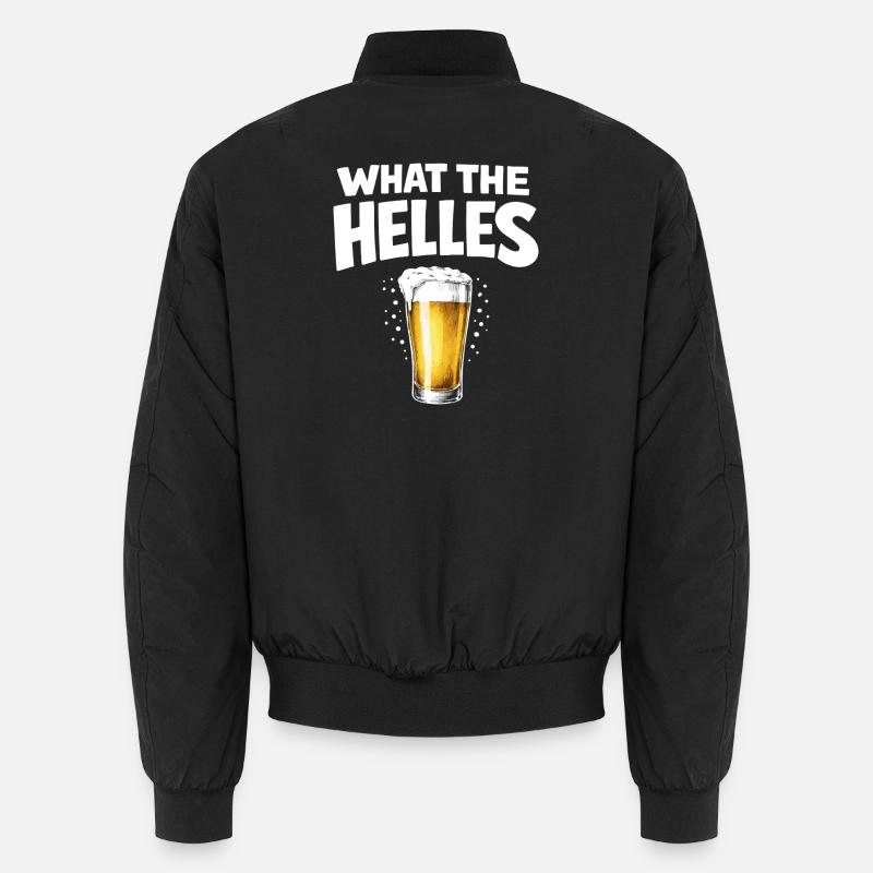 What the Helles Unisex Bomberjacke