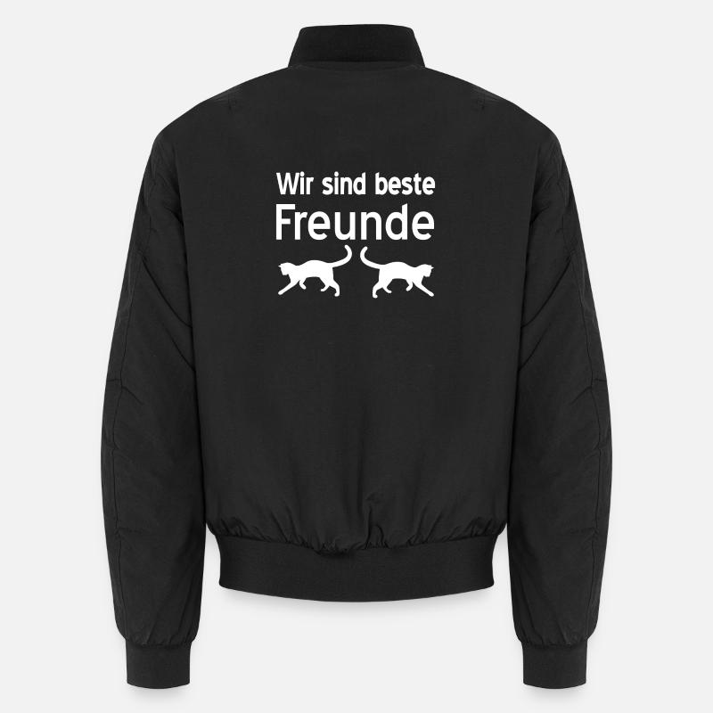 félin - Bomber unisexe - noir