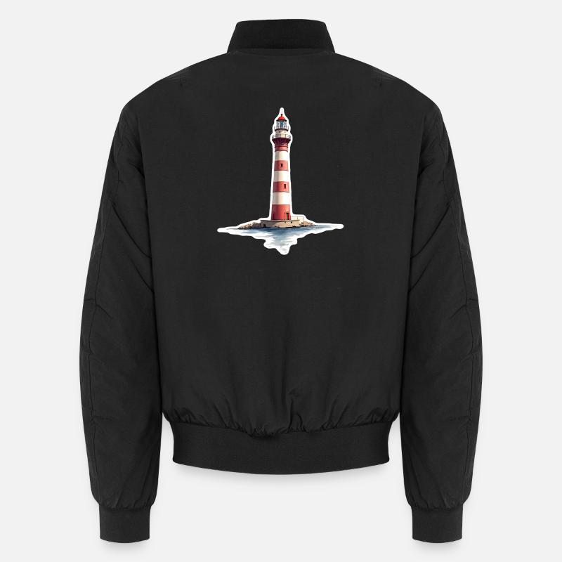 Leuchtturm Unisex Bomberjacke