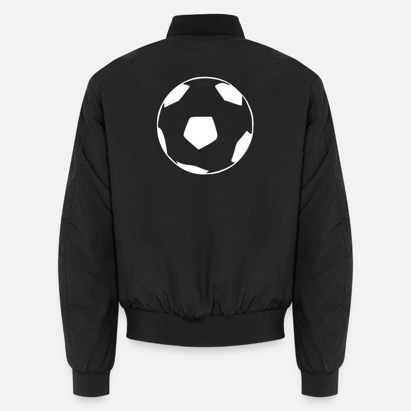 Soccer - Unisex Bomber Jacket - black
