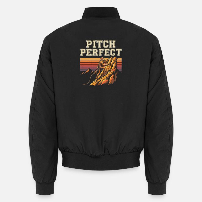 Pitch Perfect Klettern Bergsteigen Unisex Bomberjacke