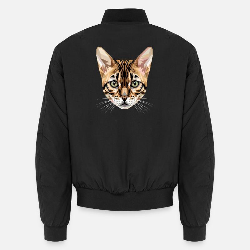 Chat léopard du Bengale, chat léopard, léopardette, chats du Bengale, Bomber unisexe